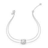 Photo of Lina 2 CT. T.W. Lab Grown Diamond Round Solitaire Bracelet 14K White Gold [BC2416W-L195]