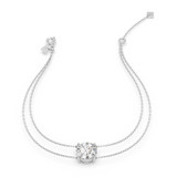 Photo of Lina 3 Carat T.W. Lab Grown Diamond Round Solitaire Bracelet 14K White Gold [BC2417W-L295]