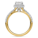Photo of Renata 2 3/4 ct tw. Lab Grown Diamond Radiant Solitaire Engagement Ring 10K Yellow Gold [BT2440YE-Z195]