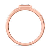 Photo of Renata 1 1/3 ct tw. Lab Grown Diamond Same Sex Mens Band Set 14K Rose Gold [BT2440RM]