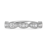 Photo of Fiora 1/2 ct tw. Lab Grown Diamond Same Sex Ladies Band Set 14K White Gold [BT2450WL]