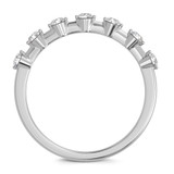 Photo of Elida 1/4 ct tw. Lab Grown Diamond Ladies Band 14K White Gold [BT2448WL]
