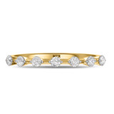 Photo of Elida 1/4 ct tw. Lab Grown Diamond Ladies Band 14K Yellow Gold [BT2448YL]