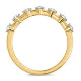 Photo of Elida 1/4 ct tw. Lab Grown Diamond Ladies Band 14K Yellow Gold [BT2448YL]