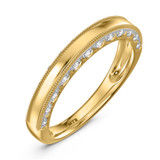 Photo of Palmona 5 1/3 ct tw. Lab Grown Diamond Oval Solitaire Bridal Set 14K Yellow Gold [BT2447YL]