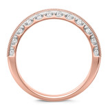 Photo of Palmona 3/4 ct tw. Lab Grown Diamond Wedding Band Set 10K Rose Gold [BT2447RL]