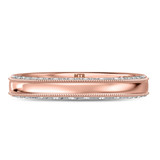 Photo of Palmona 1/4 ct tw. Lab Grown Diamond Same Sex Ladies Band Set 10K Rose Gold [BT2447RL]