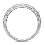 Photo of Palmona 1/8 ct tw. Lab Grown Diamond Ladies Band 10K White Gold [BT2447WL]