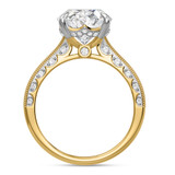 Photo of Palmona 5 1/6 ct tw. Lab Grown Diamond Oval Solitaire Engagement Ring 14K Yellow Gold [BT2447YE-I495]