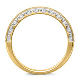 Photo of Palmona 1/8 ct tw. Lab Grown Diamond Ladies Band 14K Yellow Gold [BT2447YL]