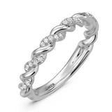 Photo of Palmina 5 3/4 ct tw. Lab Grown Diamond Emerald Solitaire Trio Set 14K White Gold [BT2446WL]