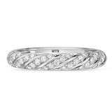 Photo of Nella 3/8 ct tw. Lab Grown Diamond Ladies Band 14K White Gold [BT2445WL]