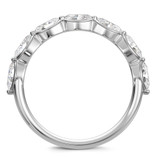 Photo of Jiana 1 3/8 ct tw. Lab Grown Diamond Wedding Band Set 14K White Gold [BT2444WL]