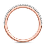 Photo of Gretta 3/8 ct tw. Lab Grown Diamond Ladies Band 10K Rose Gold [BT2433RL]