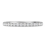 Photo of Gretta 3/4 ct tw. Lab Grown Diamond Same Sex Ladies Band Set 10K White Gold [BT2433WL]
