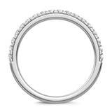Photo of Gretta 3/4 ct tw. Lab Grown Diamond Same Sex Ladies Band Set 10K White Gold [BT2433WL]