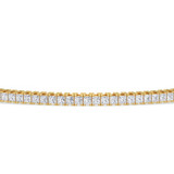 Photo of Magda 2 7/8 Carat T.W. Lab Grown Diamond Princess Bracelet 14K Yellow Gold [BC2431Y]