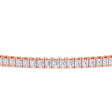 Photo of Magda 5 3/4 Carat T.W. Lab Grown Diamond Princess Bracelet 10K Rose Gold [BC2432R]