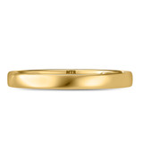 Photo of Dario 3/8 ct tw. Lab Grown Diamond Same Sex Ladies Band Set 10K Yellow Gold [BT2437YL]