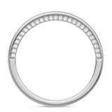 Photo of Dario 1/4 ct tw. Lab Grown Diamonds Mens Band 14K White Gold [BT2437WM]