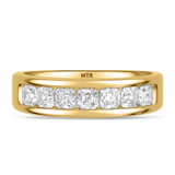 Photo of Zola 2 1/10 ct tw. Lab Grown Diamond Same Sex Mens Band Set 14K Yellow Gold [BT2436YM]