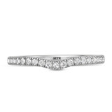 Photo of Siena 1 ct tw. Lab Grown Diamond Wedding Band Set 10K White Gold [BT2443WL]