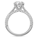 Photo of Siena 3 2/3 ct tw. Lab Grown Diamond Round Solitaire Trio Set 10K White Gold [BT2443WE-L195]