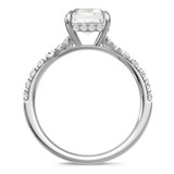 Photo of Perla 3 3/8 ct tw. Lab Grown Diamond Asscher Solitaire Trio Set 10K White Gold [BT2442WE-Y195]