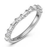 Photo of Luka 1/4 ct tw. Lab Grown Diamond Ladies Band 14K White Gold [BT2434WL]