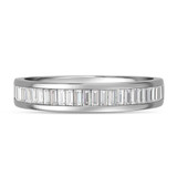 Photo of Tullio 1/2 ct tw. Lab Grown Diamond Ladies Band 10K White Gold [BT2439WL]