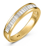 Photo of Tullio 1/2 ct tw. Lab Grown Diamond Ladies Band 14K Yellow Gold [BT2439YL]