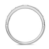 Photo of Nico 1 ct tw. Lab Grown Diamond Wedding Band Set 14K White Gold [BT2435WM]