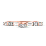 Photo of Nico 1/5 ct tw. Lab Grown Diamond Ladies Band 10K Rose Gold [BT2435RL]