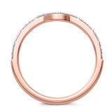 Photo of Nico 1/5 ct tw. Lab Grown Diamond Ladies Band 10K Rose Gold [BT2435RL]