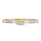 Photo of Nico 1 ct tw. Lab Grown Diamond Wedding Band Set 10K Yellow Gold [BT2435YL]