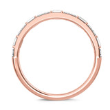 Photo of Nico 1 3/4 ct tw. Lab Grown Diamond Same Sex Mens Band Set 10K Rose Gold [BT2435RM]