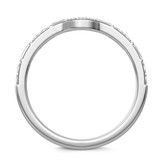 Photo of Nico 3/8 ct tw. Lab Grown Diamond Same Sex Ladies Band Set 14K White Gold [BT2435WL]