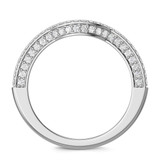 Photo of Dulce 5 1/2 ct tw. Lab Grown Diamond Radiant Solitaire Bridal Set 10K White Gold [BT2441WL]
