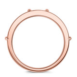 Photo of Corban 3/4 ct tw. Lab Grown Diamond Same Sex Ladies Band Set 14K Rose Gold [BT2462RL]