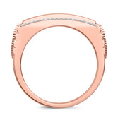 Photo of Maeve 3/8 ct tw. Lab Grown Diamonds Mens Band 10K Rose Gold [BT2459RM]