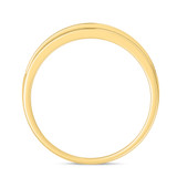 Photo of Jia 3/4 ct tw. Lab Grown Diamond Same Sex Mens Band Set 10K Yellow Gold [BT2461YM]