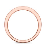 Photo of Valentina 2/3 ct tw. Lab Grown Diamond Wedding Band Set 10K Rose Gold [BT2457RL]