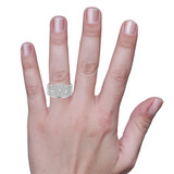 Photo of Gracie 5/8 ct tw. Lab Grown Diamond Round Cluster Trio Set 14K White Gold [BR2453W-C037] [HT]