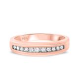 Photo of Sinead 1/2 ct tw. Lab Grown Diamond Same Sex Mens Band Set 10K Rose Gold [BT2469RM]