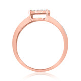Photo of Otto 1/2 ct tw. Lab Grown Diamond Round Cluster Bridal Set 10K Rose [BT2490RE-C000]