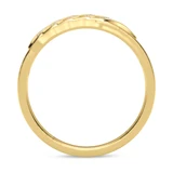 Photo of Isidor 1/8 ct tw. Lab Grown Diamond Wedding Band Set 14K Yellow [BT2482YL]