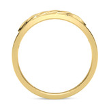 Photo of Isidor 1/8 ct tw. Lab Grown Diamond Wedding Band Set 14K Yellow [BT2482YM]