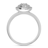 Photo of Ignaz 1/5 ct tw. Lab Grown Diamond Pear Cluster Bridal Set 10K White [BT2474WE-C000]