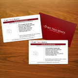 Omella 1/5 ct tw. Lab Grown Diamond Wedding Band Set 10K Yellow