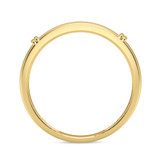 Photo of Omella 1/10 ct tw. Lab Grown Diamonds Mens Band 14K Yellow Gold [BT2485YM]